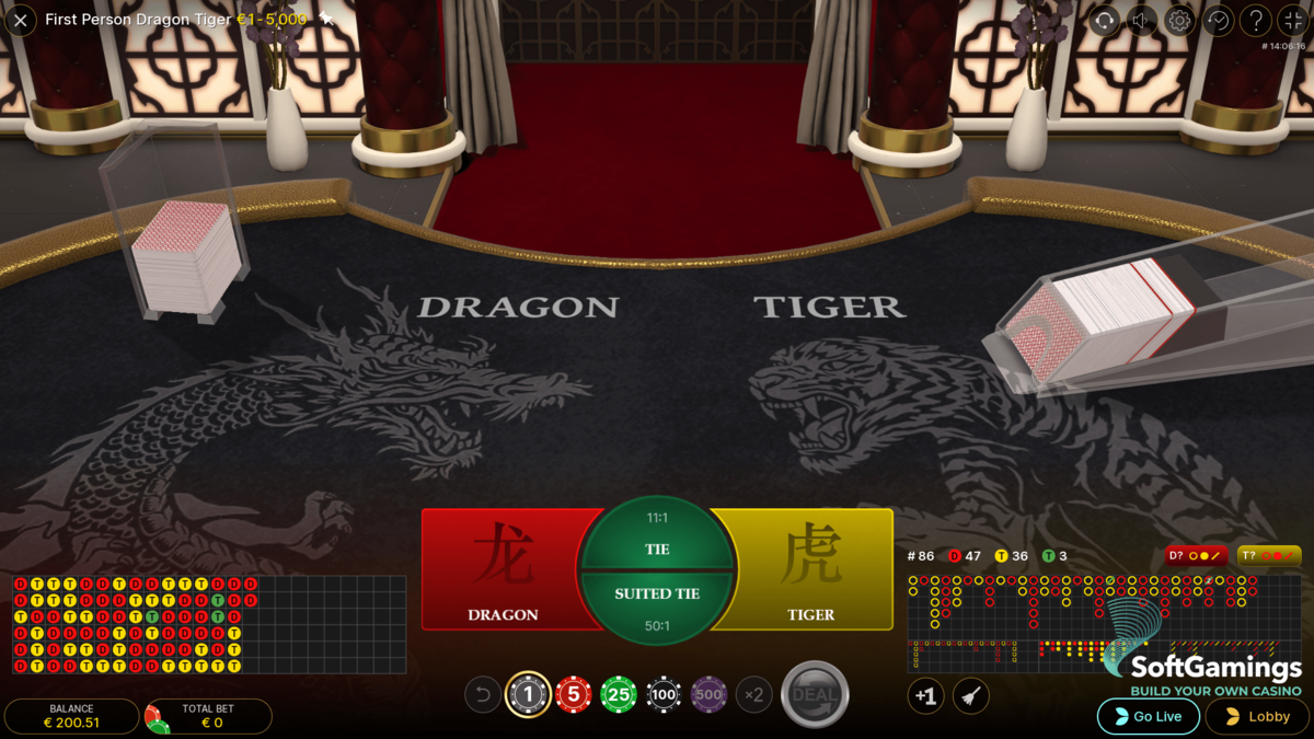 Dragon Tiger: Permainan Kasino Favorit yang Memikat Hati